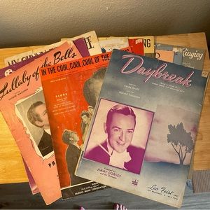 Vintage Sheet Music: 12 classic songs of the 20s, 30s, and 40s